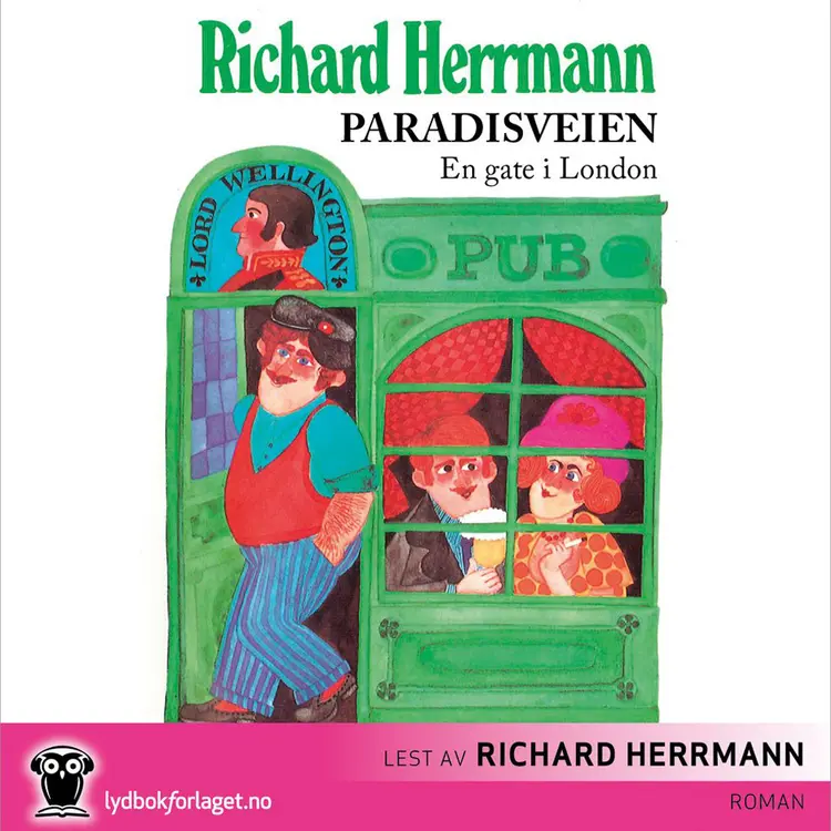 Omslag Paradisveien av Richard Herrmann (Lydbok)