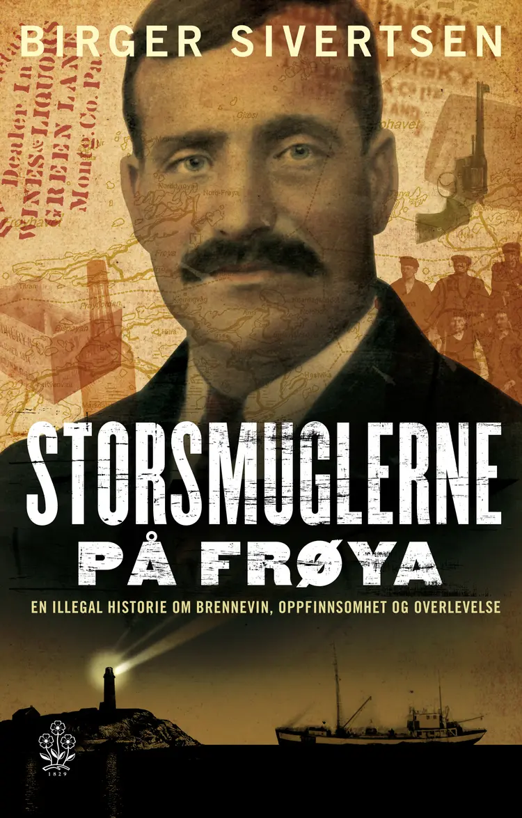 Omslag Storsmuglerne på Frøya av Birger Sivertsen (Innbundet)