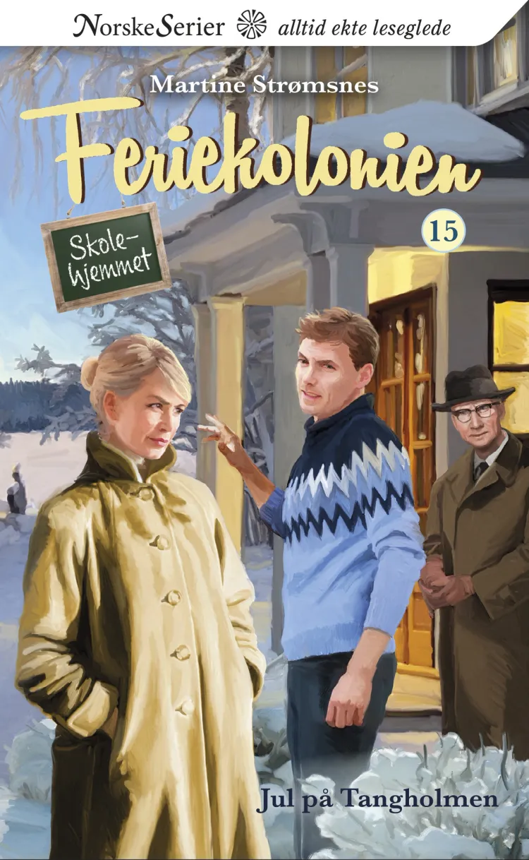 Omslag Jul på Tangholmen av Martine Strømsnes (Ebok)