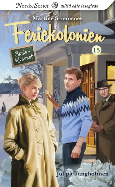 Omslag Jul på Tangholmen av Martine Strømsnes (Ebok)