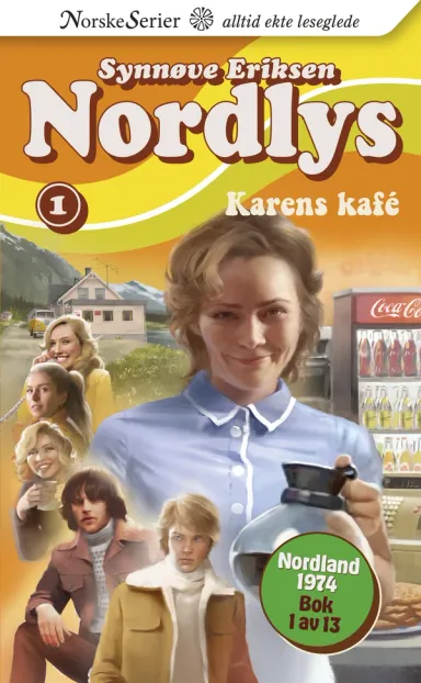 Omslag Karens kafé av Synnøve Eriksen (Ebok)