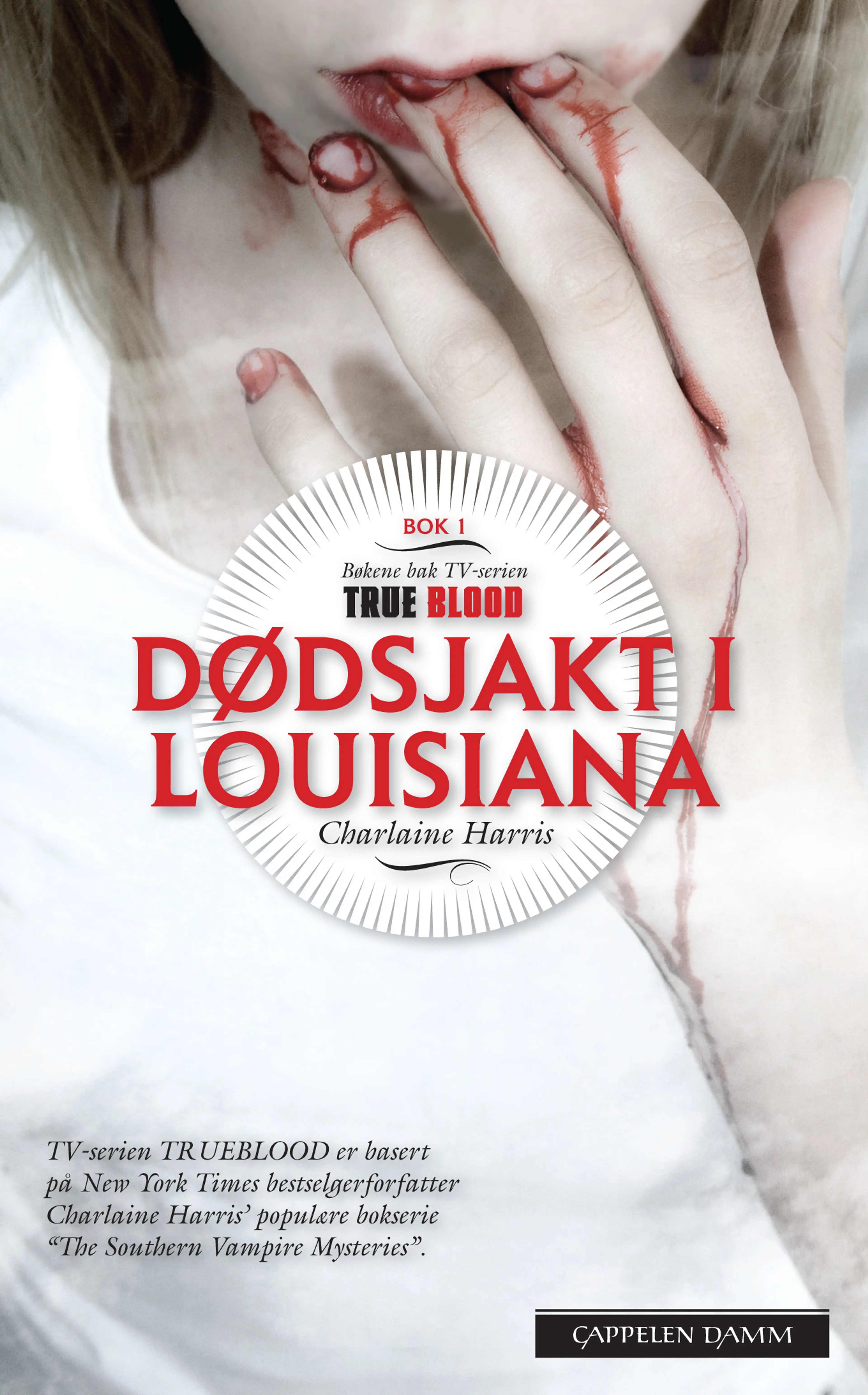 Omslag Sookie Stackhouse: Dødsjakt i Louisiana av Charlaine Harris (Ebok)