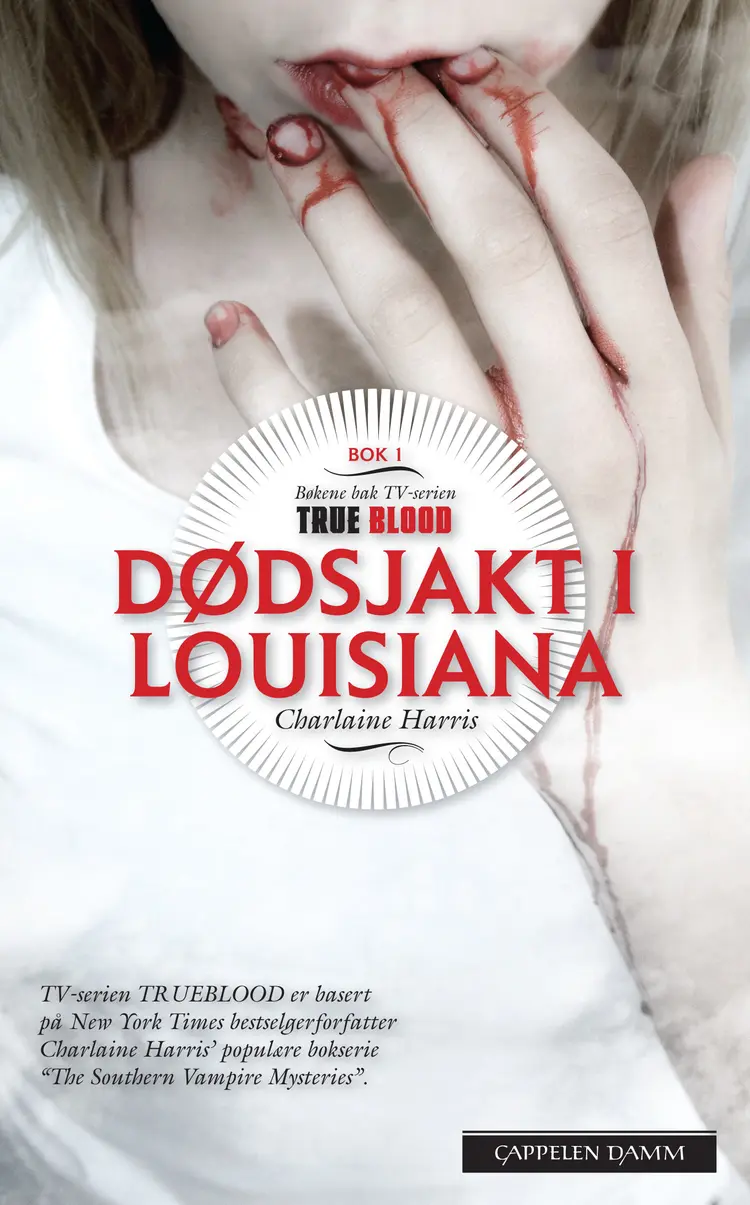 Omslag Sookie Stackhouse: Dødsjakt i Louisiana av Charlaine Harris (Ebok)