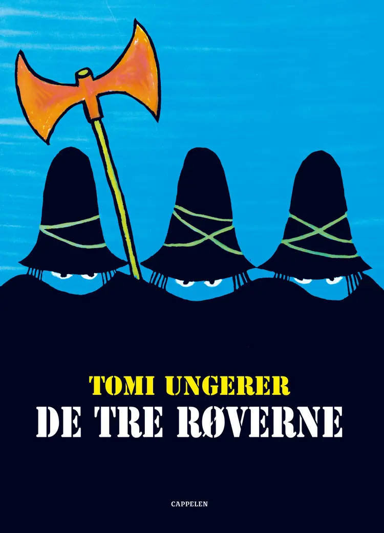 Omslag De tre røverne av Tomi Ungerer (Innbundet)