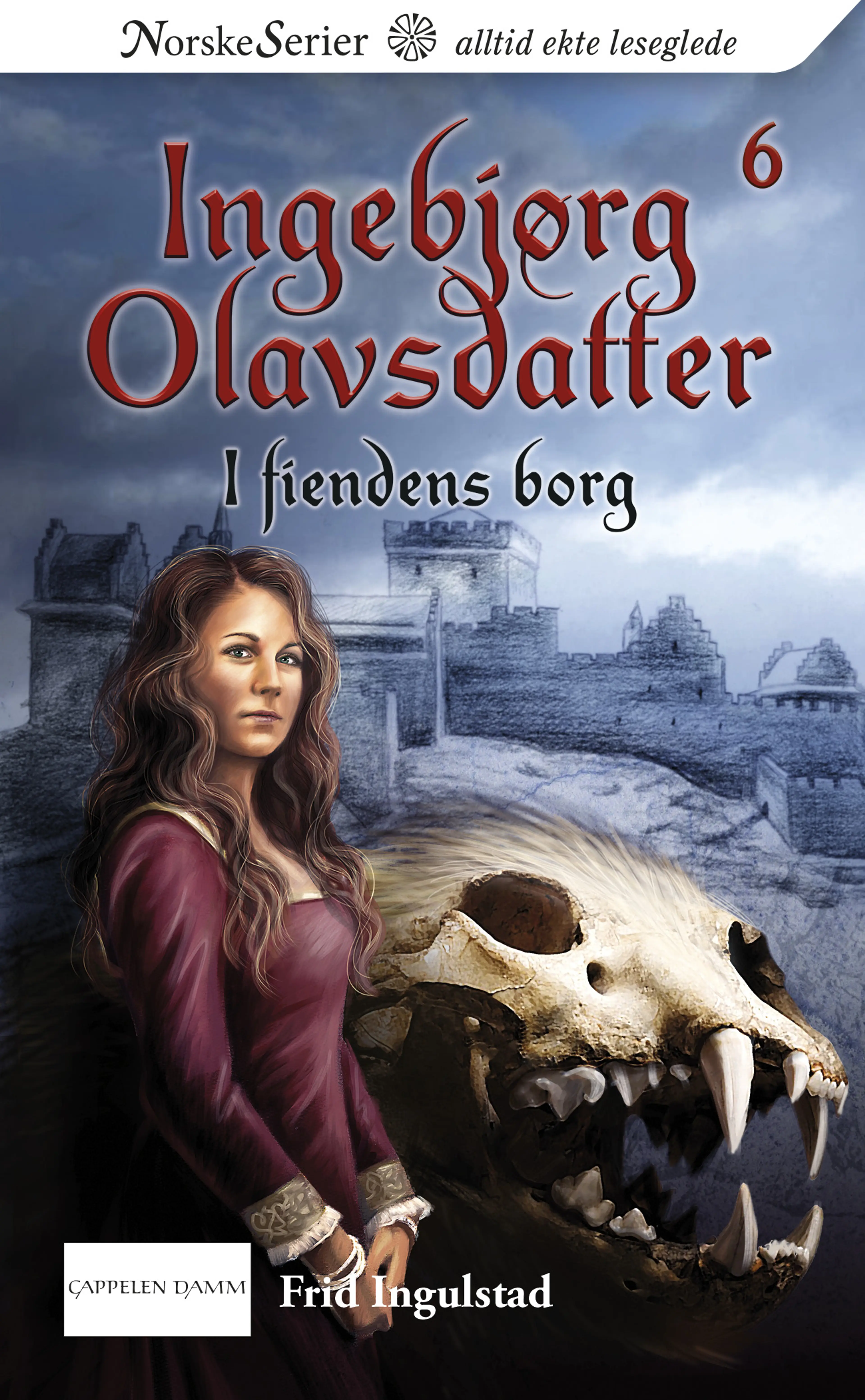 Omslag I fiendens borg av Frid Ingulstad (Ebok)