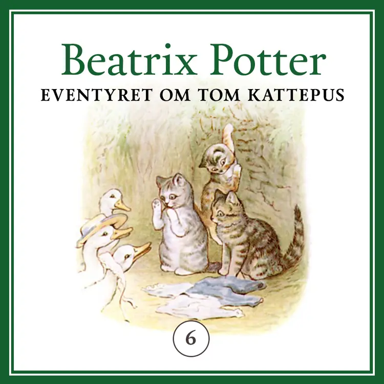 Omslag Eventyret om Tom Kattepus av Beatrix Potter (Lydbok)