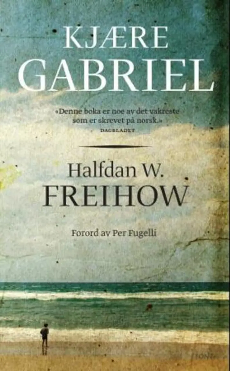 Omslag Kjære Gabriel av Halfdan W. Freihow (Heftet)