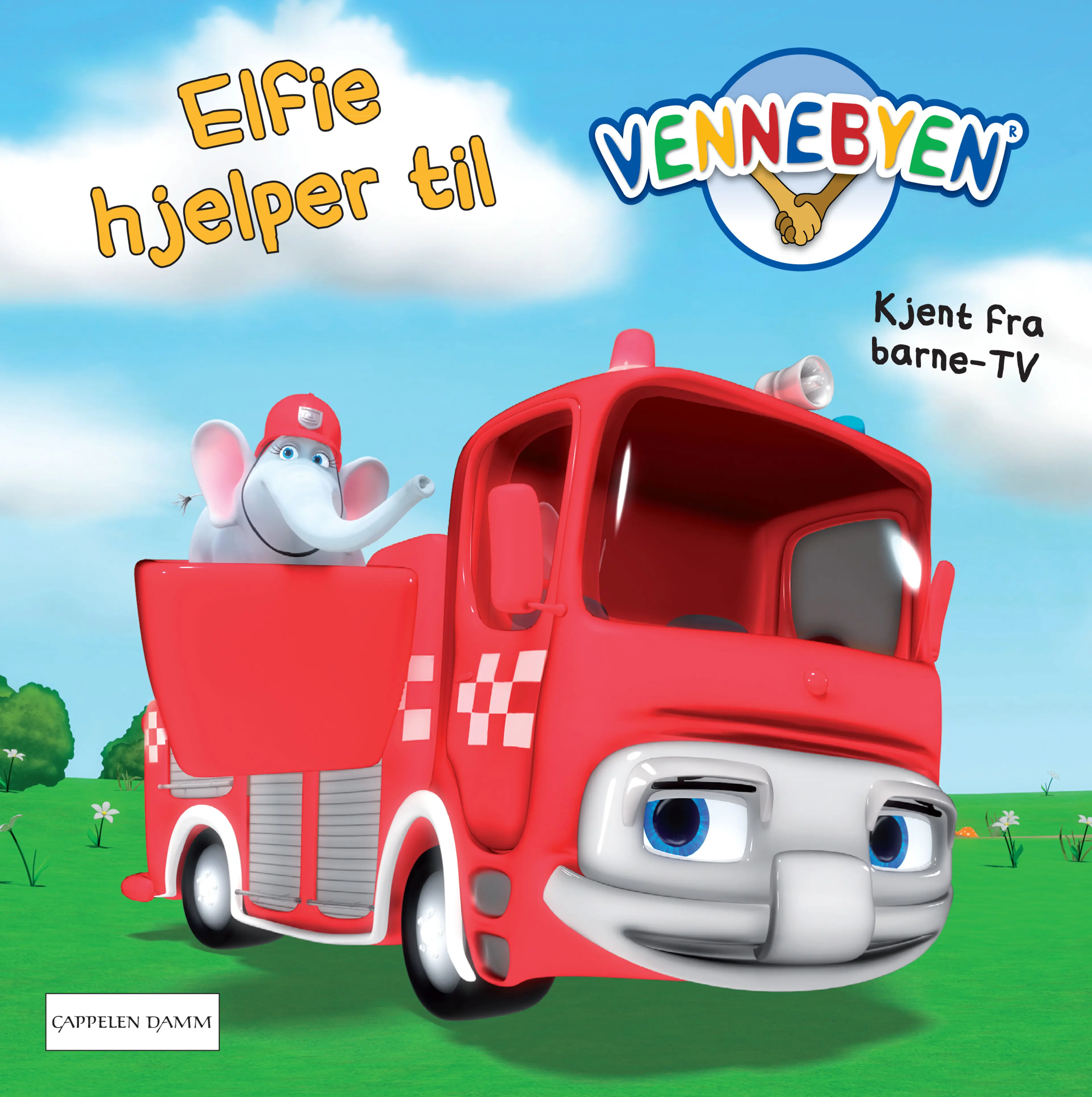 Omslag Vennebyen - Elfie hjelper til av Creacon Entertainment AS (Innbundet)