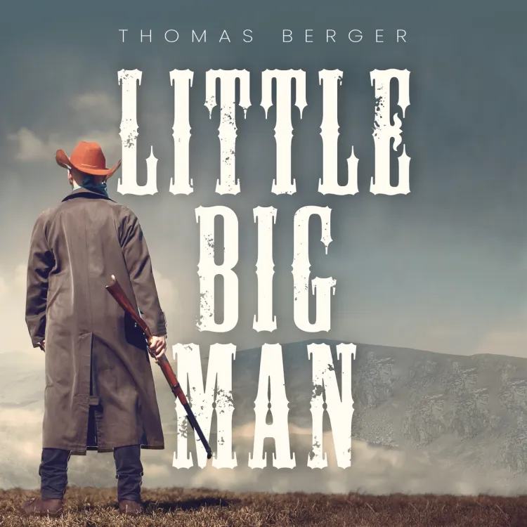 Omslag Little Big Man - en hvit manns eventyr i Det ville vesten av Thomas Berger (Lydbok)