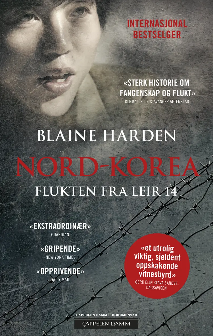 Omslag Flukten fra leir 14 av Blaine Harden og Shin Dong-Hyuk (Ebok)