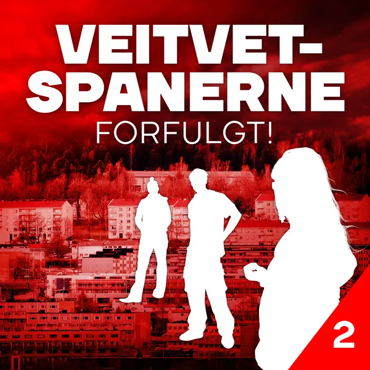 Omslag Forfulgt! av Guri Børrehaug Hagen (Lydbok)