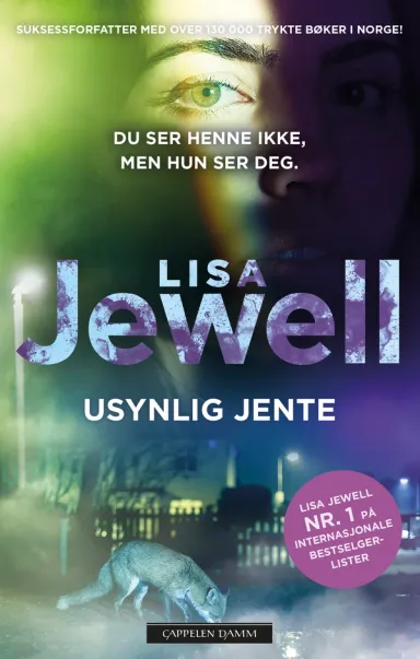 Omslag Usynlig jente av Lisa Jewell (Heftet)