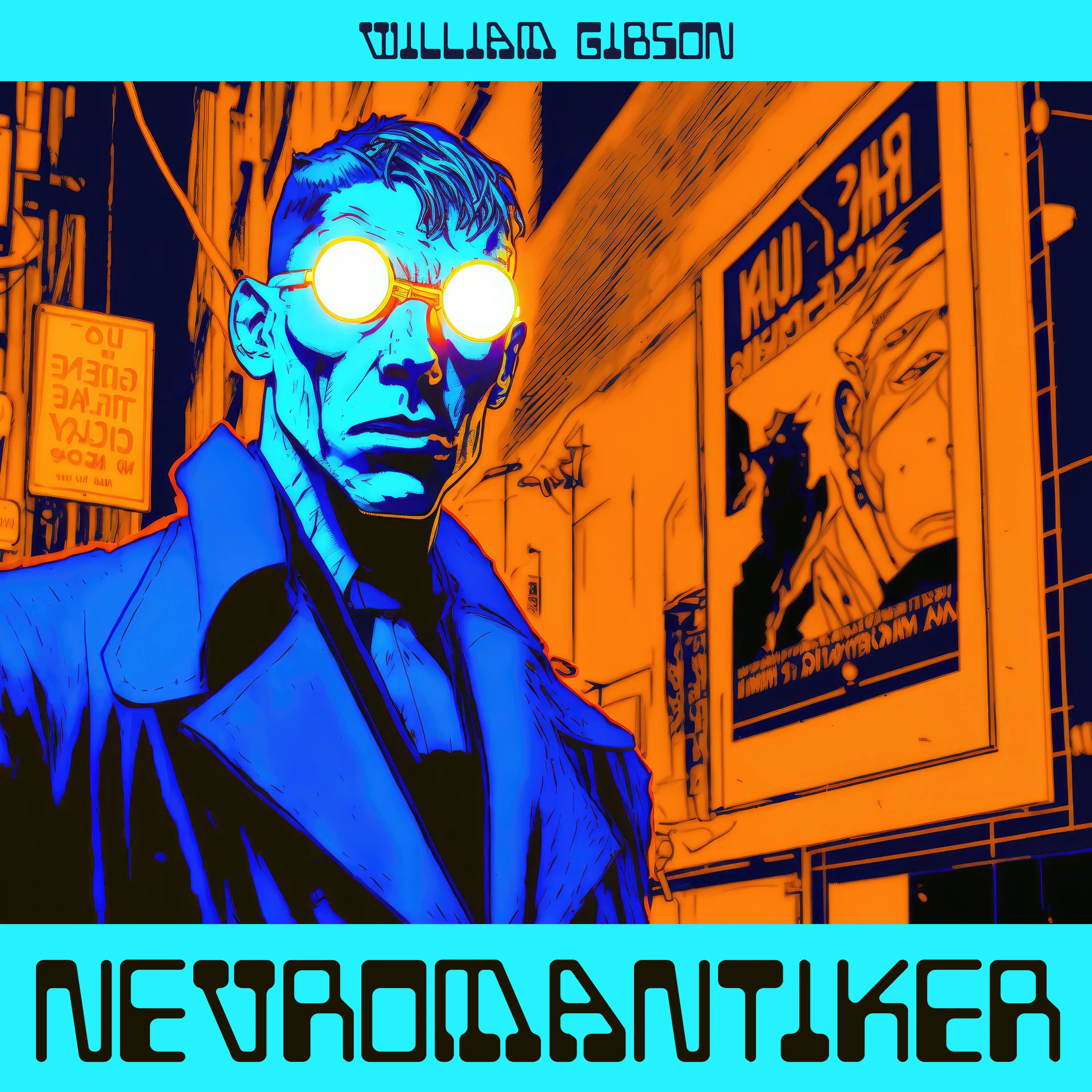 Omslag Nevromantiker av William Gibson (Lydbok)