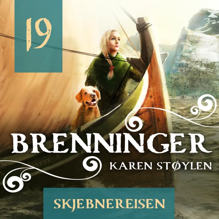 Omslag Skjebnereisen av Karen Støylen (Lydbok)