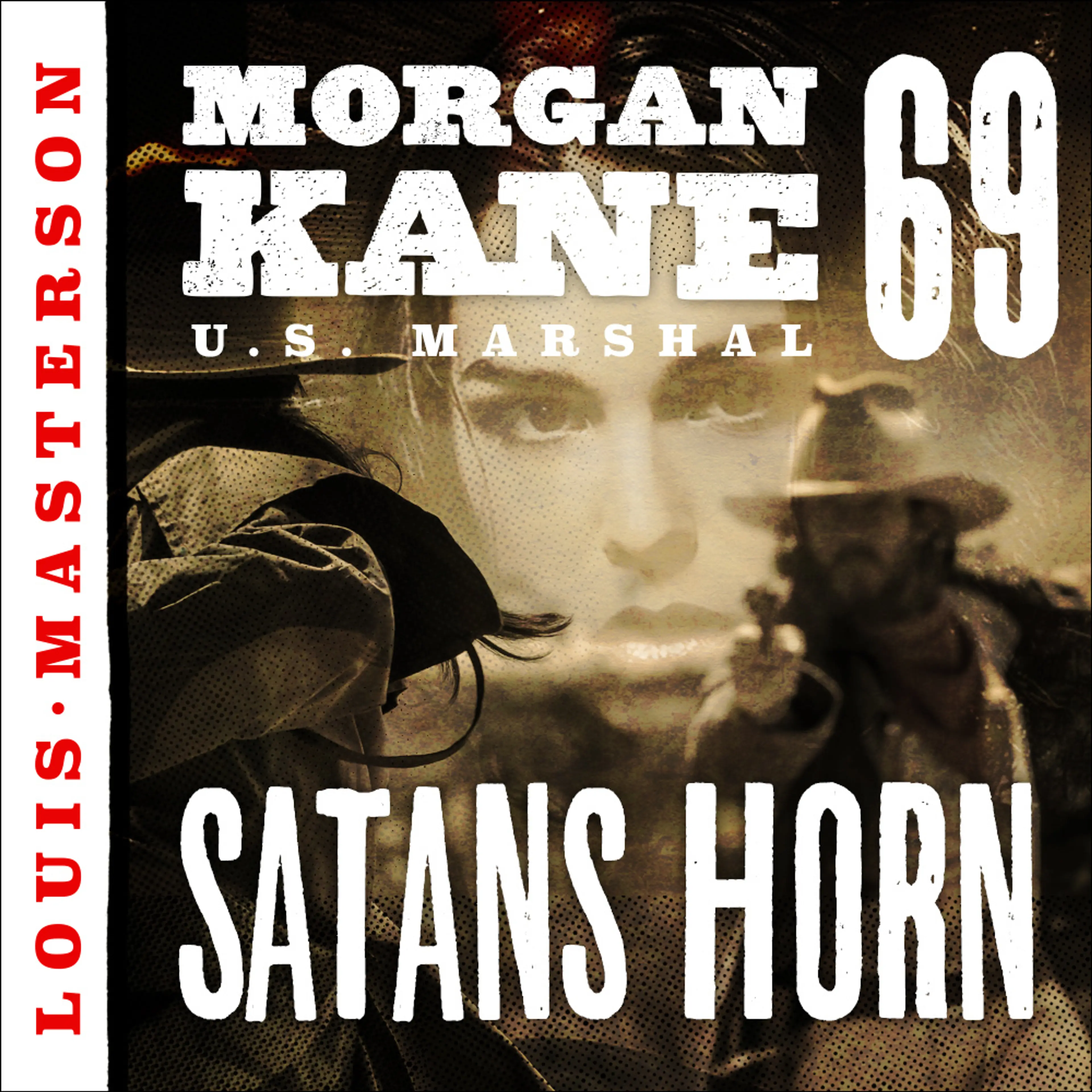 Omslag Satans horn av Louis Masterson (Lydbok)