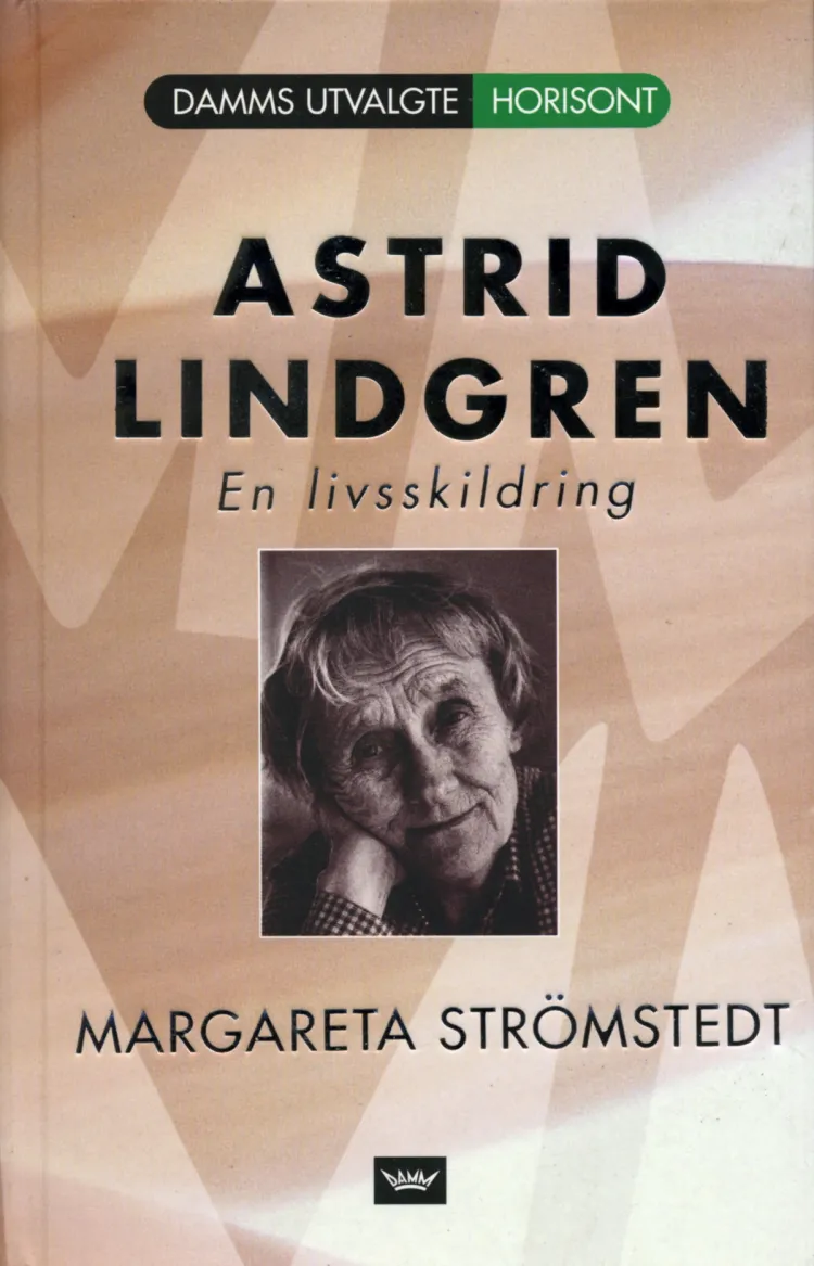 Omslag Astrid Lindgren av Margareta Strömstedt (Innbundet)