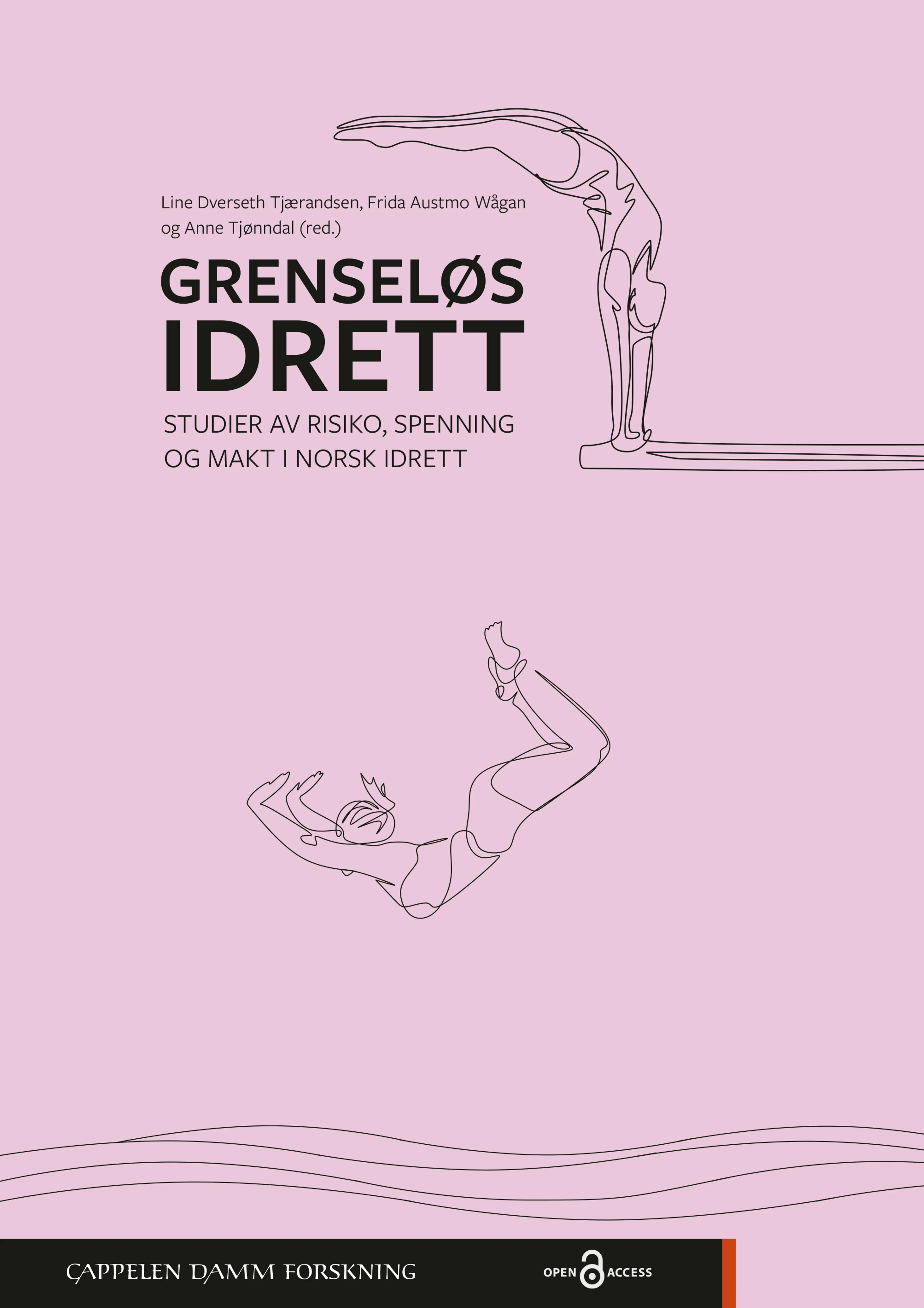 Omslag Grenseløs idrett av Line Dverseth Tjærandsen, Frida Austmo Wågan og Anne Tjønndal (red.) (Heftet)