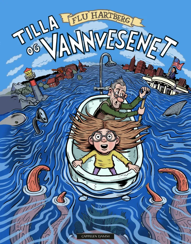 Omslag Tilla og vannvesenet av Flu Hartberg (Ebok)