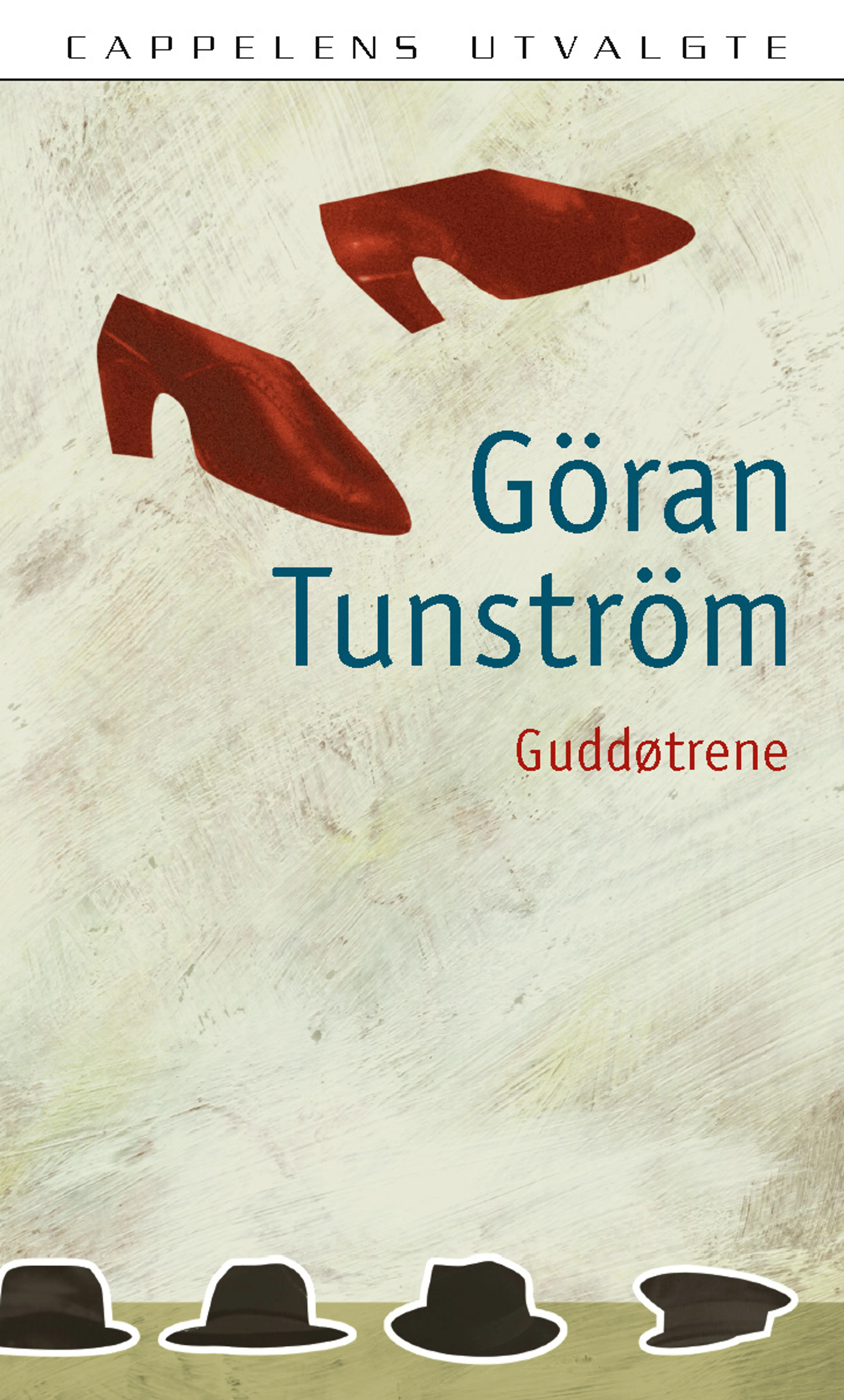 Omslag Guddøtrene av Göran Tunström (Heftet)