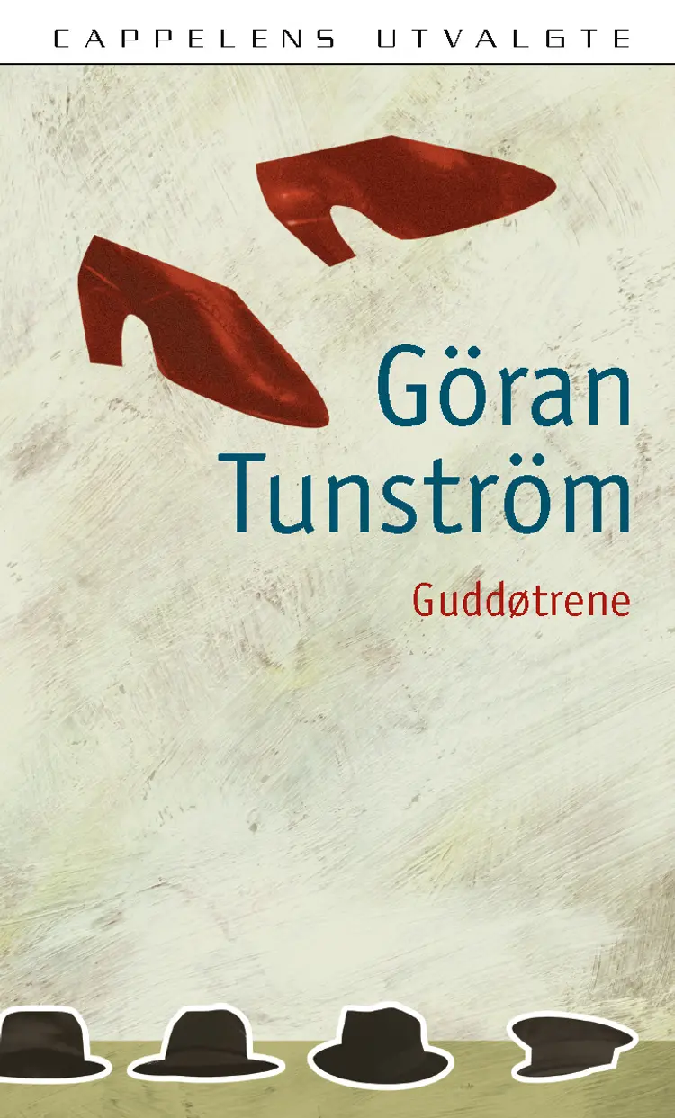 Omslag Guddøtrene av Göran Tunström (Heftet)