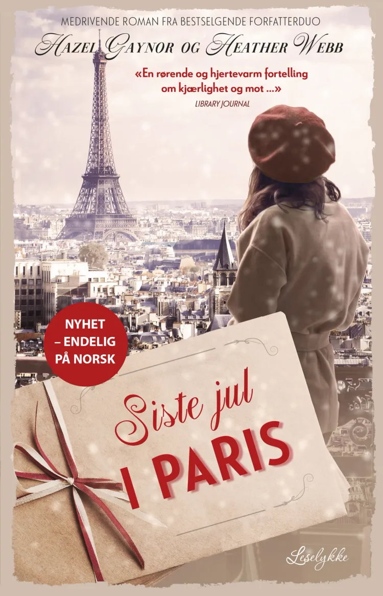 Omslag Siste jul i Paris av Hazel Gaynor og Heather Webb (Ebok)