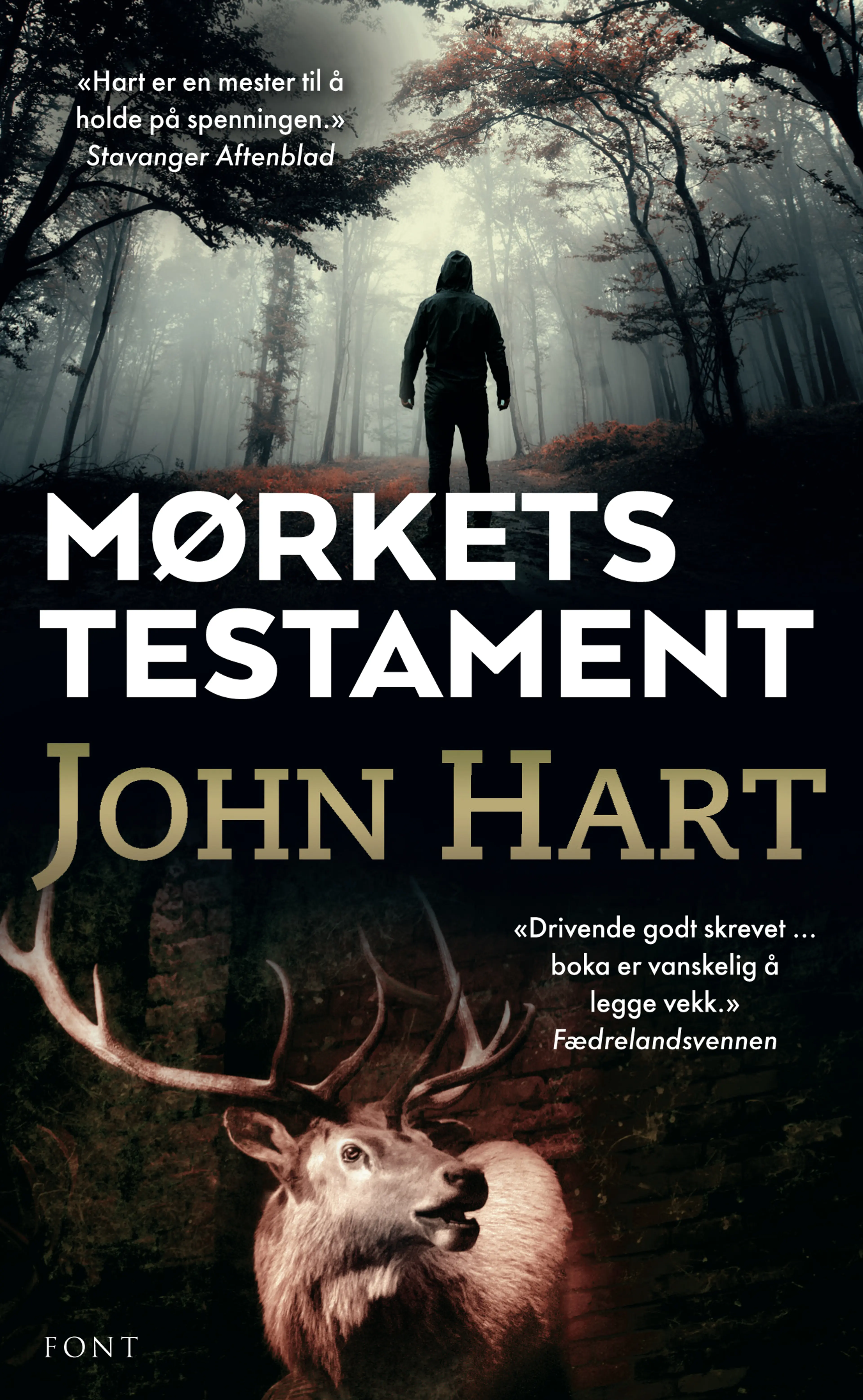 Omslag Mørkets testament av John Hart (Heftet)