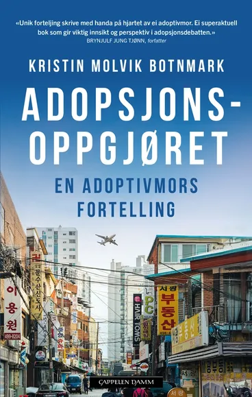 Omslag Adopsjonsoppgjøret av Kristin Molvik Botnmark (Innbundet)
