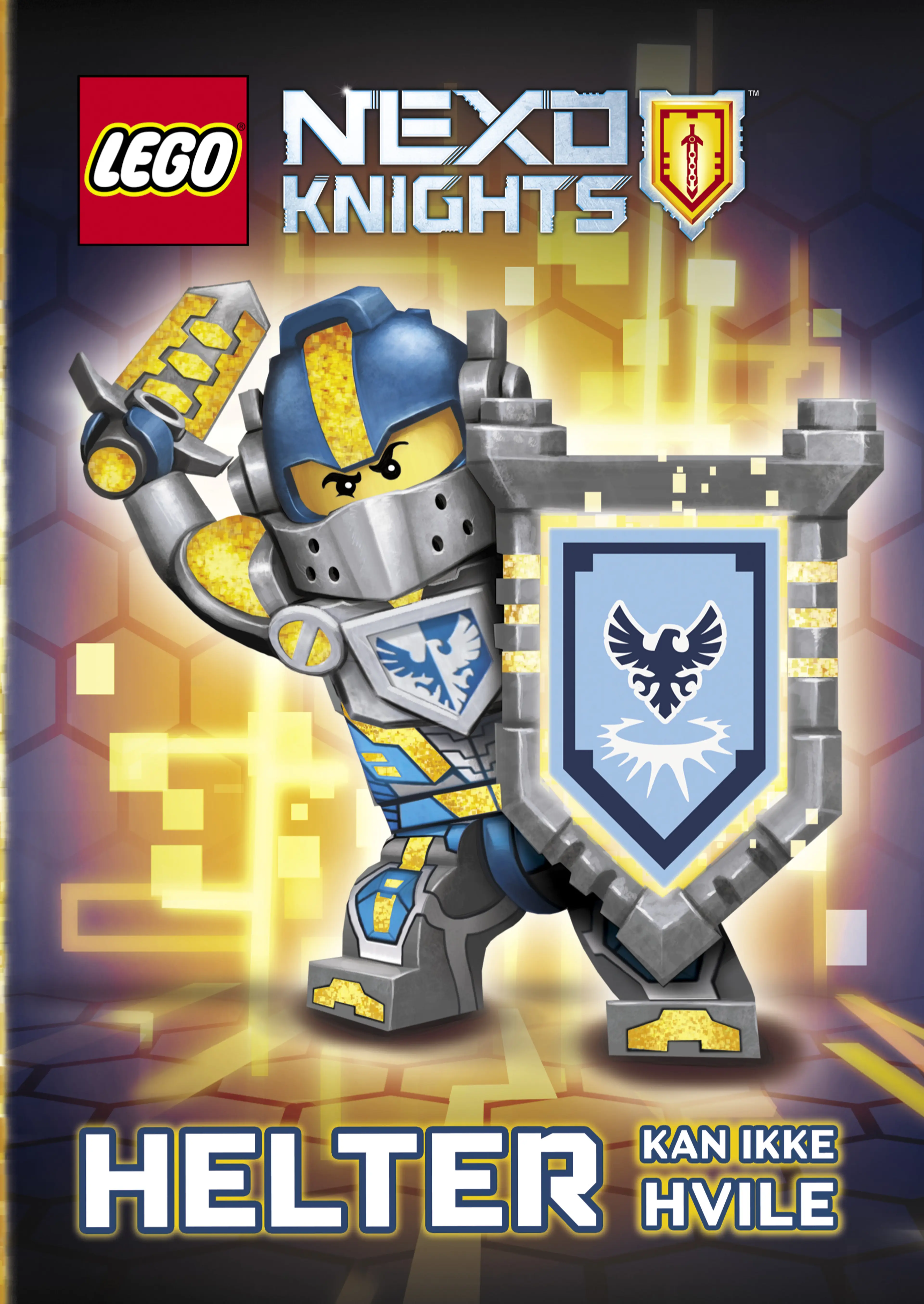Omslag LEGO® NEXO KNIGHTS™ - Helter kan ikke hvile (Innbundet)