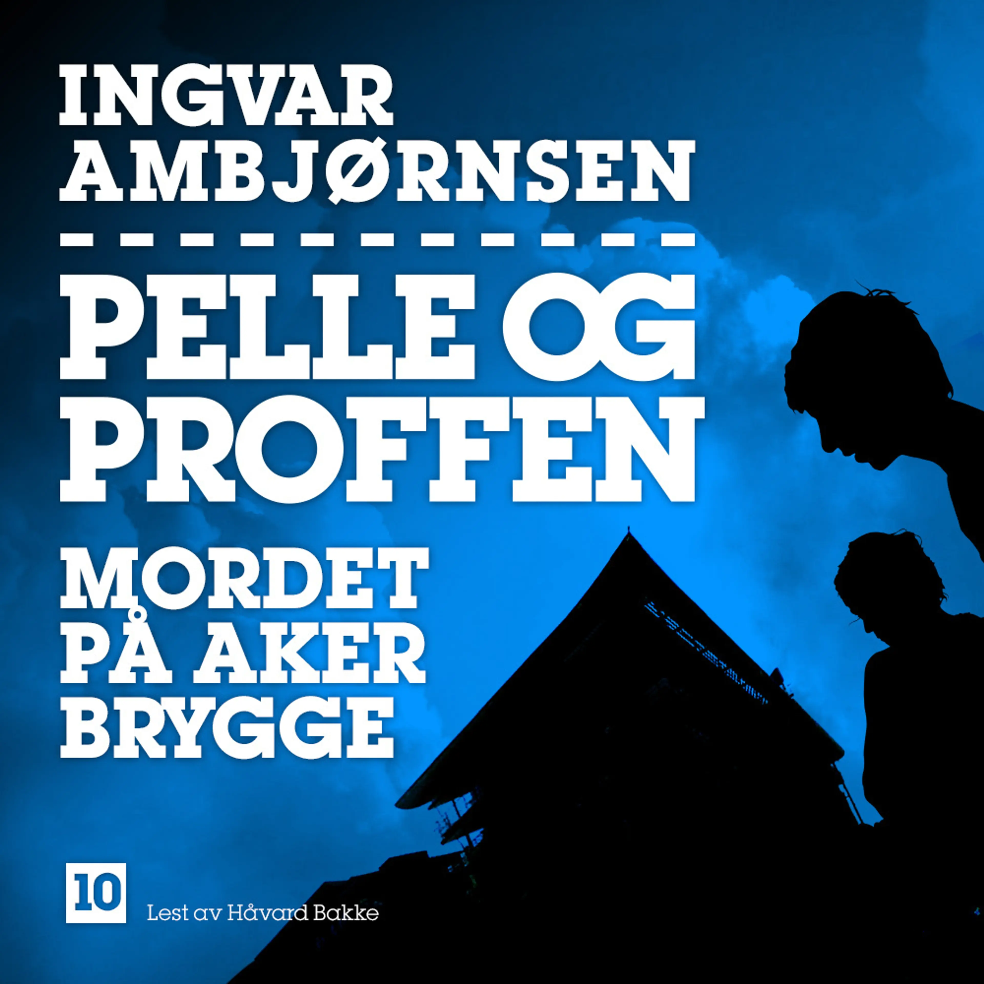 Omslag Mordet på Aker brygge av Ingvar Ambjørnsen (Lydbok)