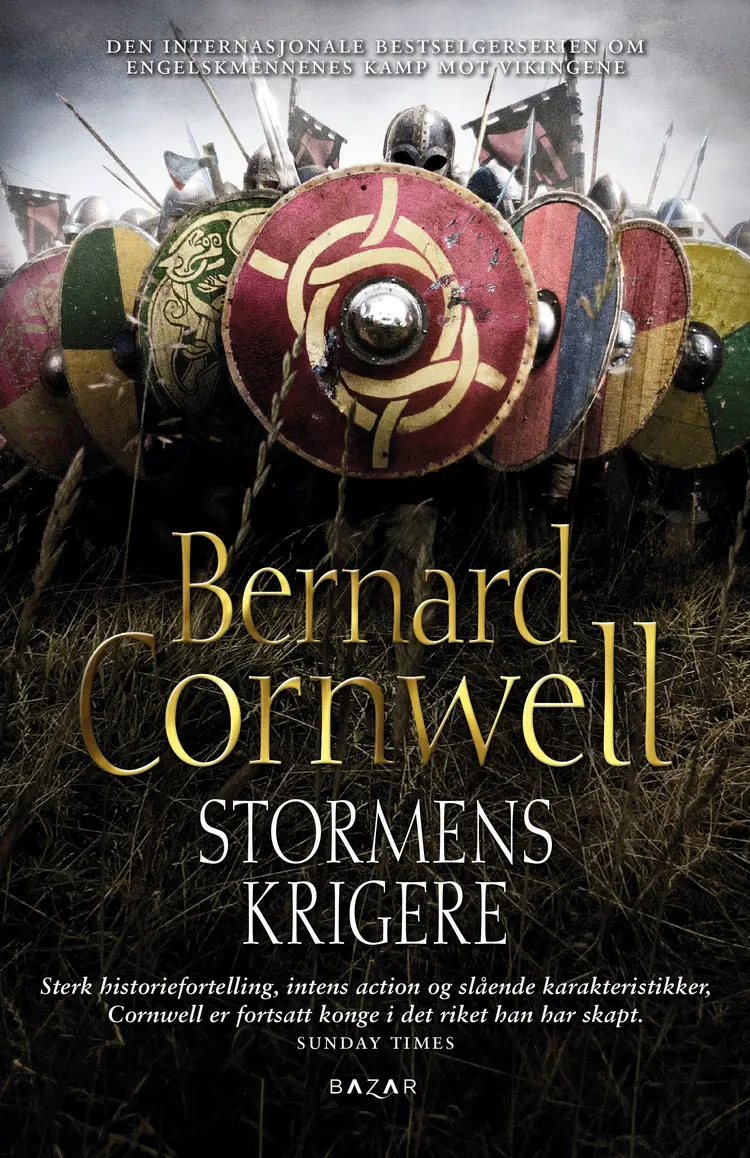 Omslag Stormens krigere av Bernard Cornwell (Innbundet)