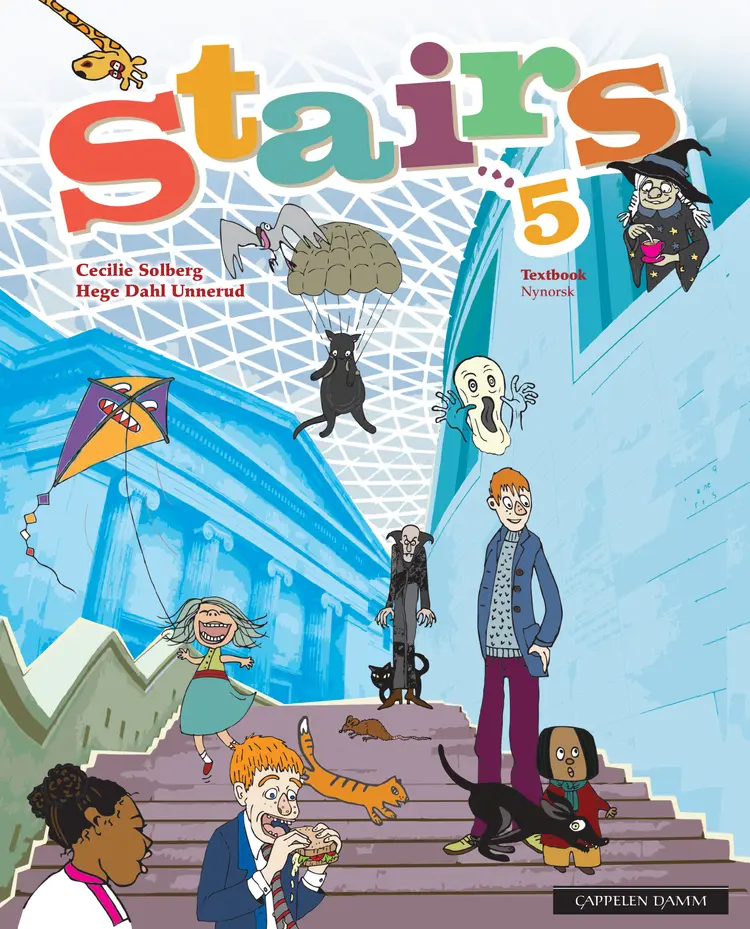 Omslag Stairs 5 Utgåve 2 Textbook av Cecilie Solberg og Hege Dahl Unnerud (Innbundet)