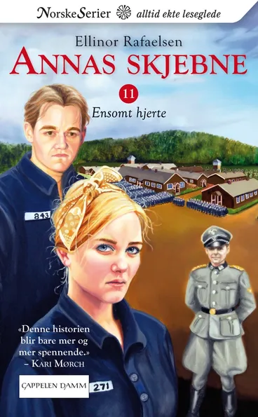 Omslag Ensomt hjerte av Ellinor Rafaelsen (Heftet)