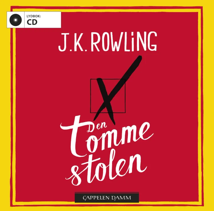 Omslag Den tomme stolen av J.K. Rowling (CD)
