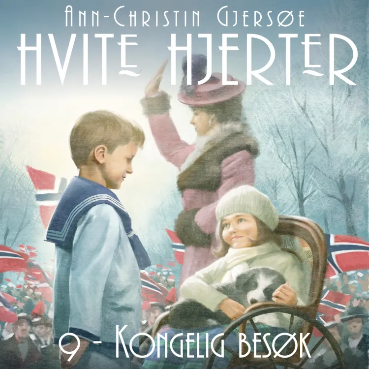Omslag Kongelig besøk av Ann-Christin Gjersøe (Lydbok)