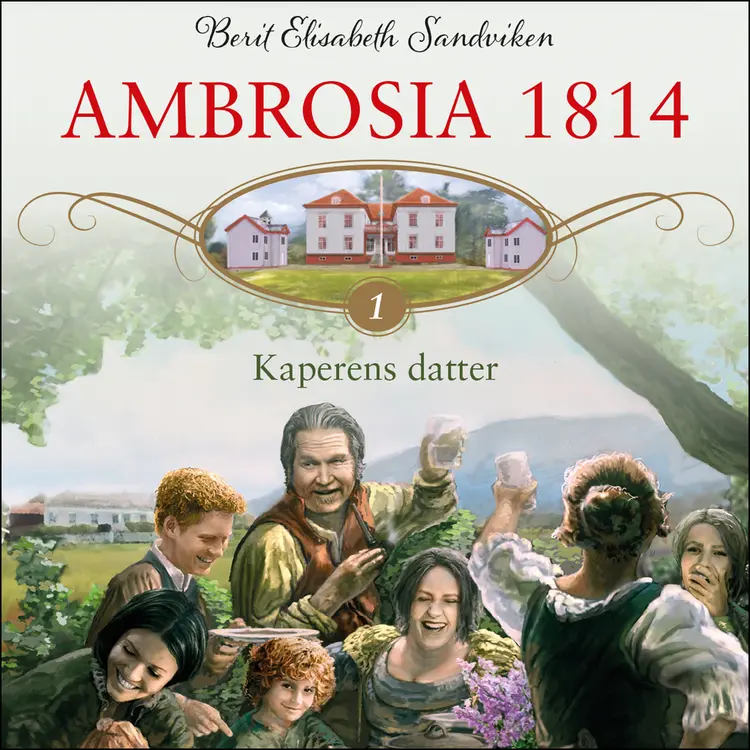 Omslag Kaperens datter av Berit Elisabeth Sandviken (Lydbok)