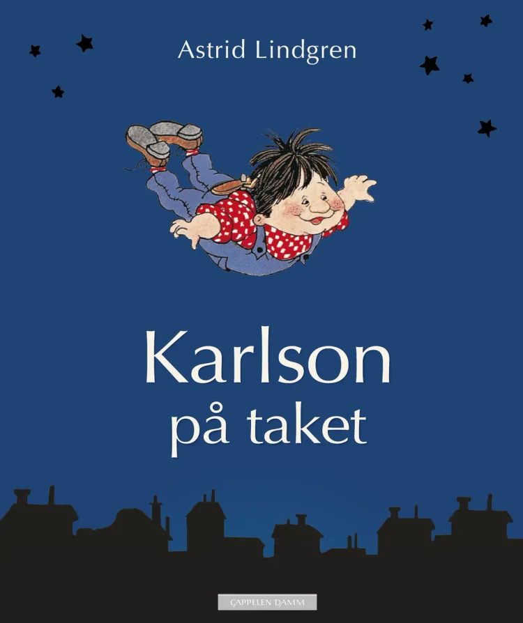 Omslag Karlson på taket - alle historiene om Karlson og Lillebror av Astrid Lindgren (Innbundet)
