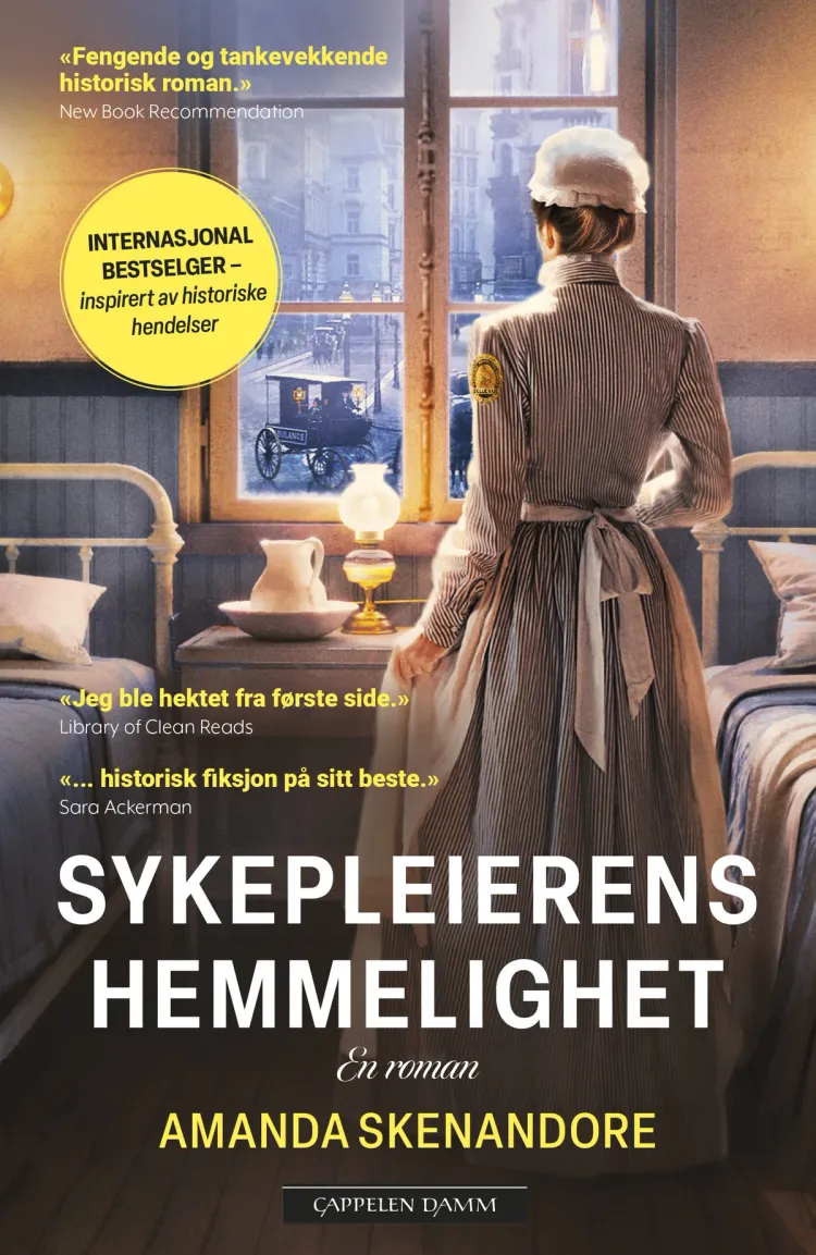 Omslag Sykepleierens hemmelighet av Amanda Skenandore (Ebok)