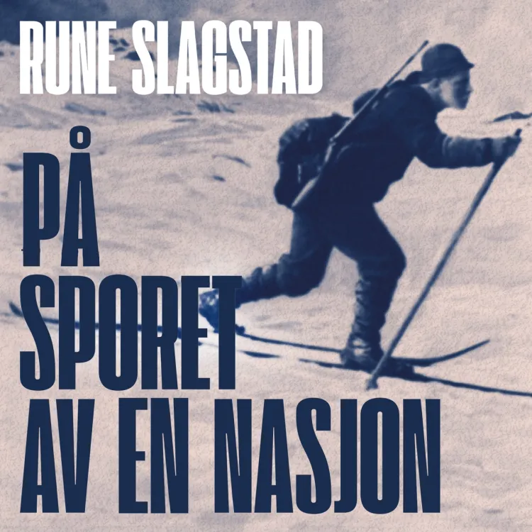 Omslag På sporet av en nasjon av Rune Slagstad (Lydbok)