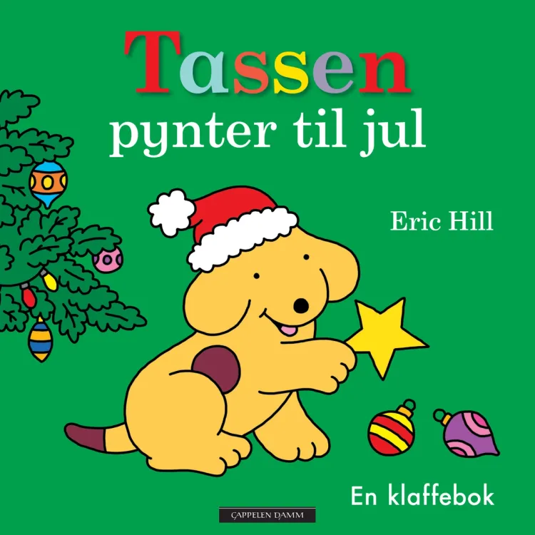 Omslag Tassen pynter til jul av Eric Hill (Innbundet)