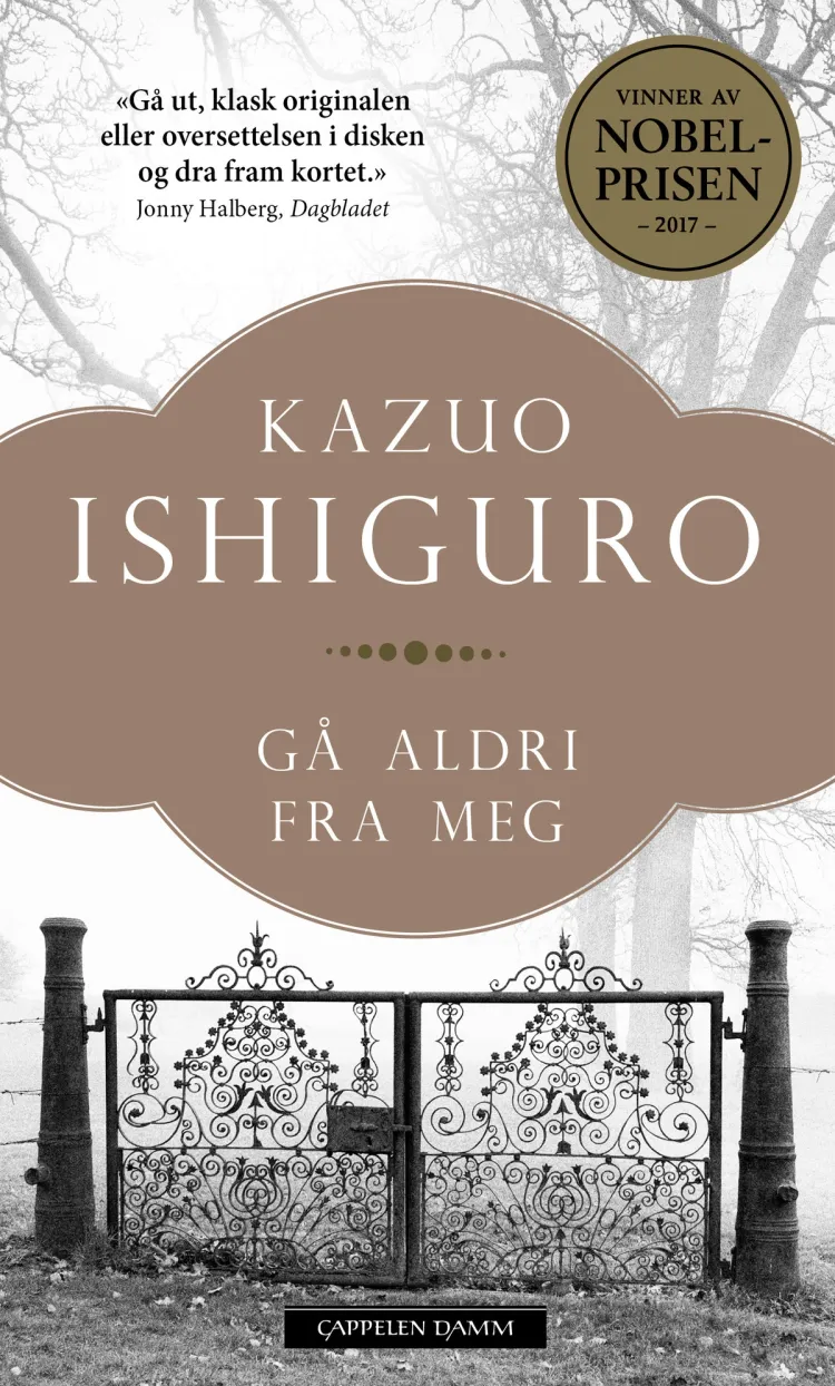 Omslag Gå aldri fra meg av Kazuo Ishiguro (Ebok)