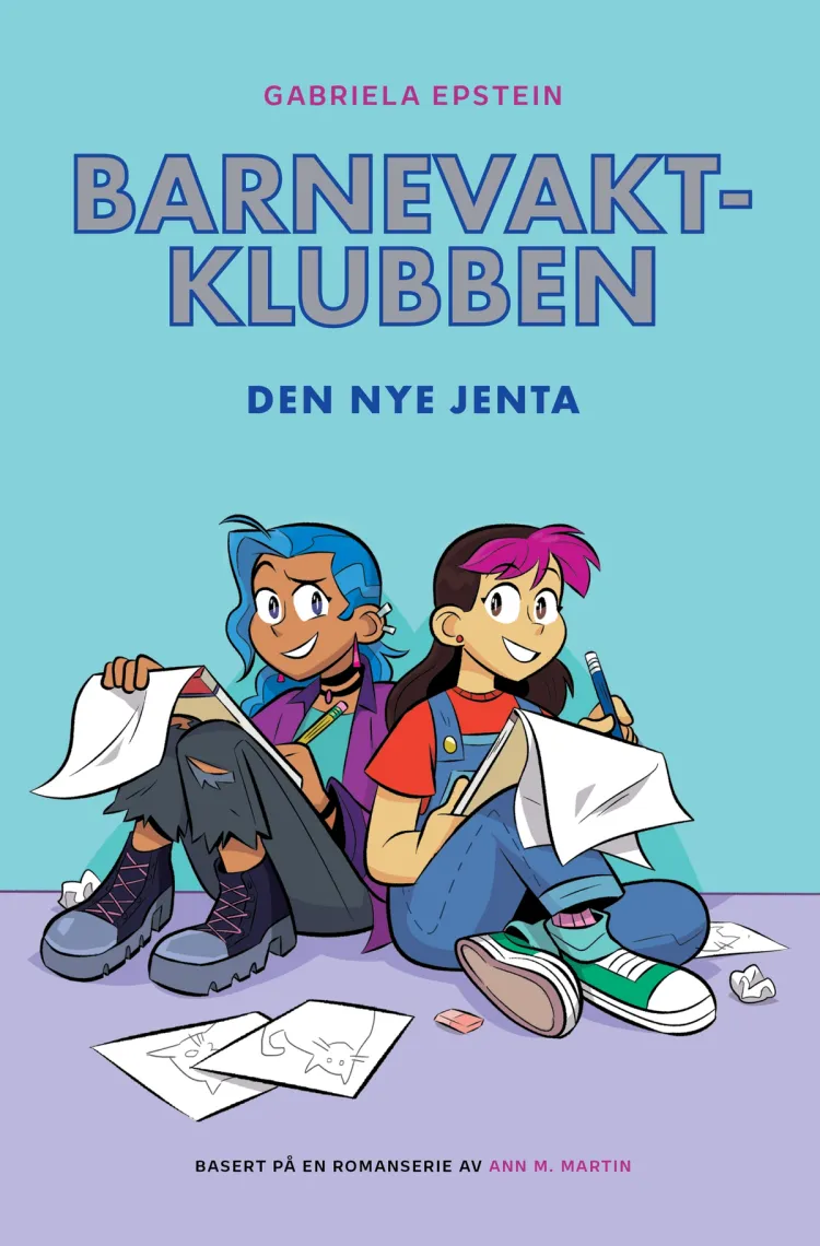 Omslag Barnevaktklubben 9: Den nye jenta av Gabriela Epstein (Innbundet)