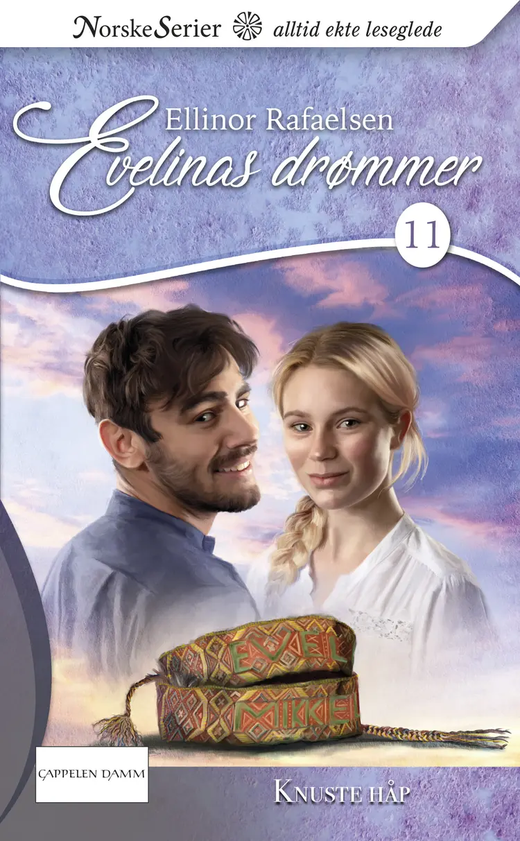 Omslag Knuste håp av Ellinor Rafaelsen (Heftet)
