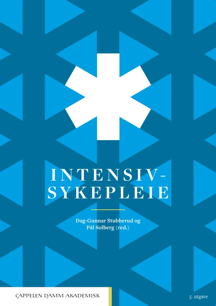 Omslag Intensivsykepleie av Dag-Gunnar Stubberud og Pål Solberg (red.) (Innbundet)