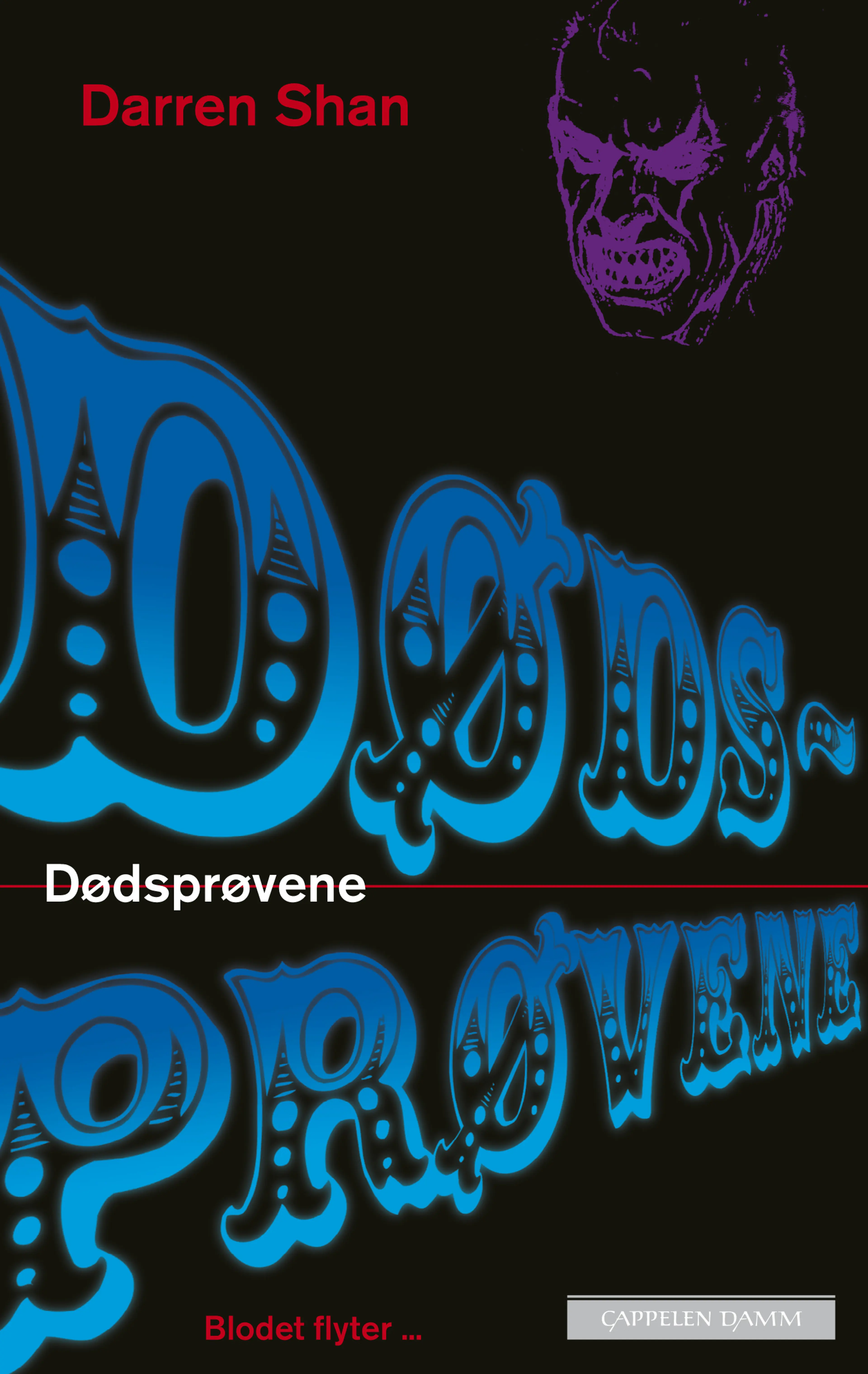 Omslag Dødsprøvene av Darren Shan (Ebok)