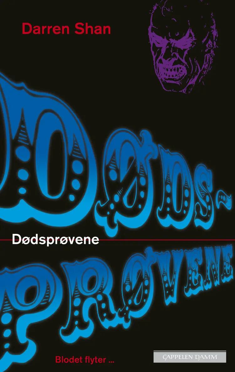 Omslag Dødsprøvene av Darren Shan (Ebok)