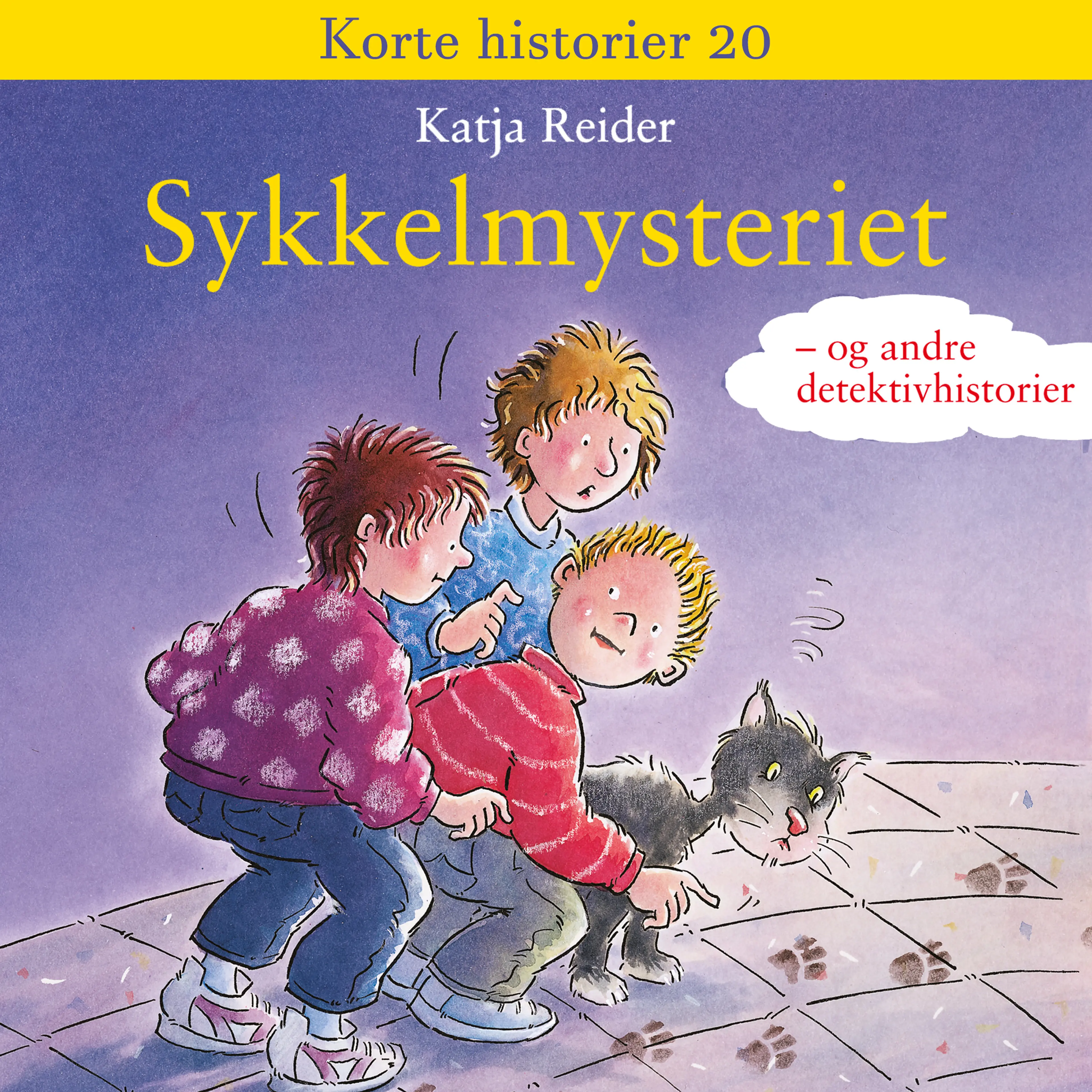 Omslag Sykkelmysteriet - og andre krimhistorier av Katja Reider (Lydbok)