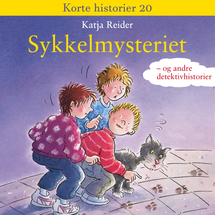 Omslag Sykkelmysteriet - og andre krimhistorier av Katja Reider (Lydbok)