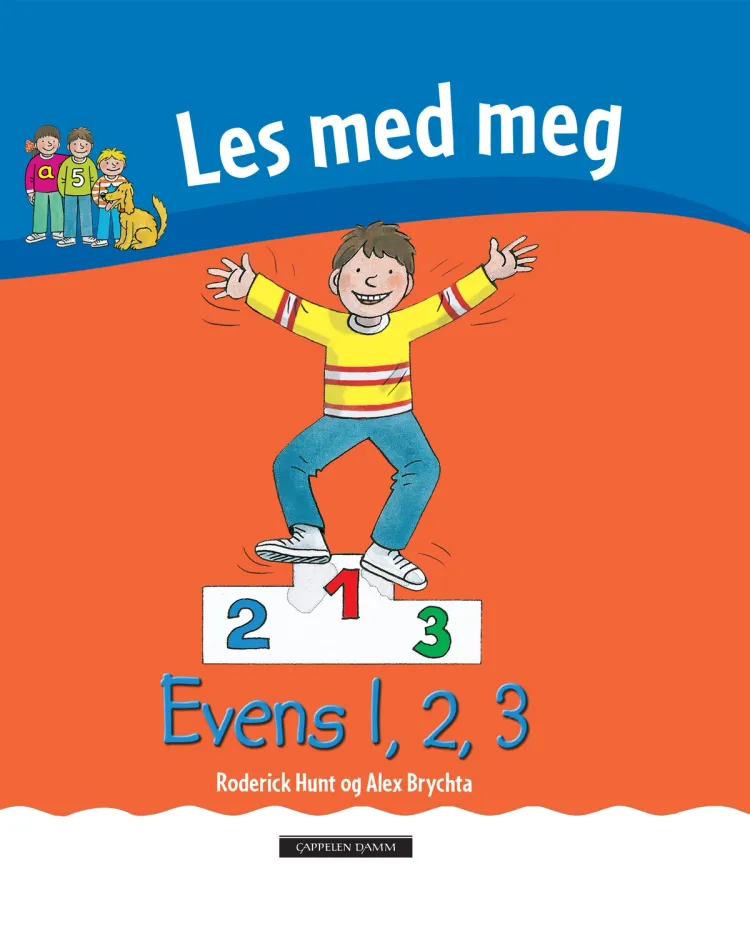 Omslag Evens 1, 2, 3 av Roderick Hunt (Innbundet)