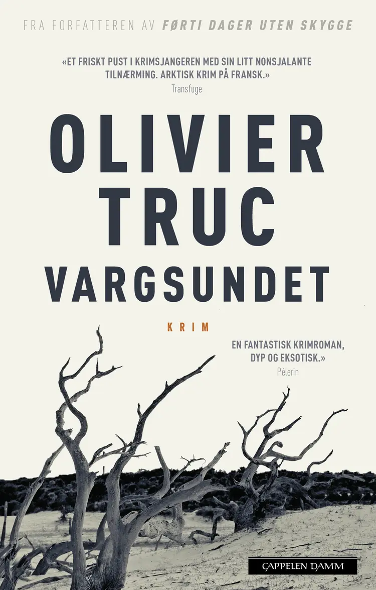 Omslag Vargsundet av Olivier Truc (Innbundet)