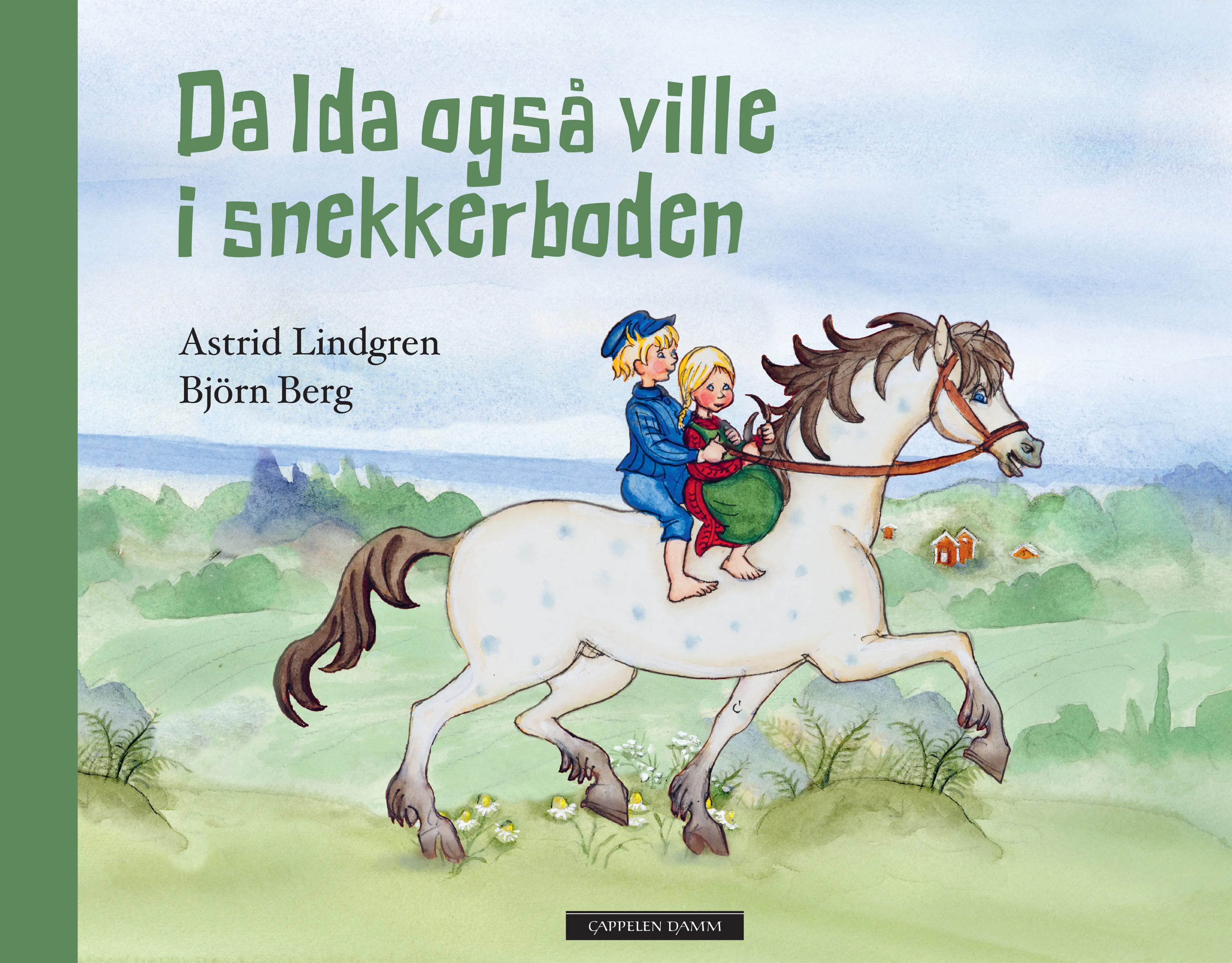 Omslag Da Ida også ville i snekkerboden av Astrid Lindgren (Innbundet)